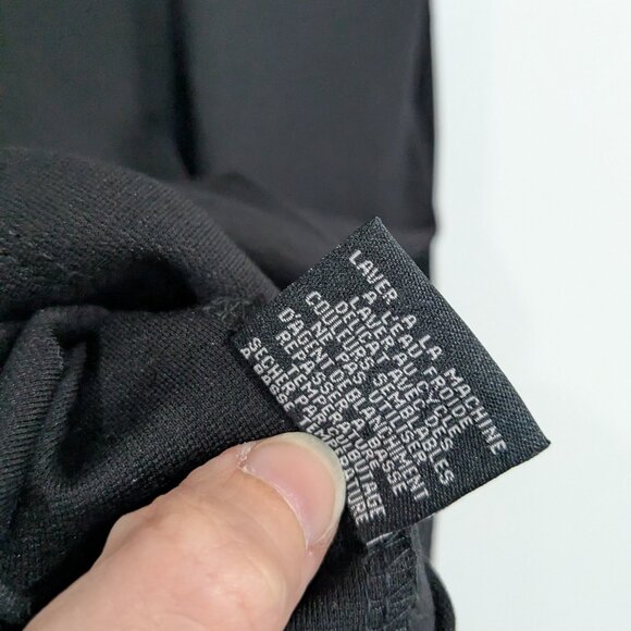 *3/$10* BNWT Revamped Lace Collar Dress Black White Size Small - Picture 6 of 6